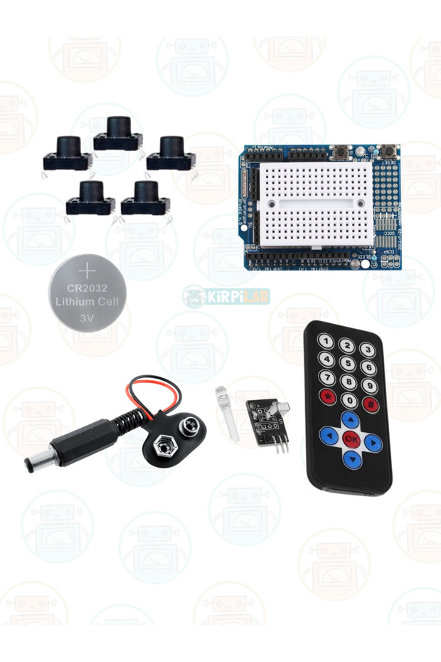 Arduino Başlangıç Seti 38 Parça 185 Bileşenli Gelişmiş Maker Seti + Saklama Kutulu - 3