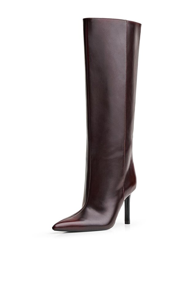 Geniş bilekli topuklu bot - 6