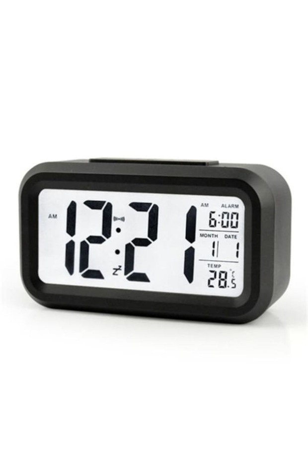 Smart Light Clock with Digital Display and Ambient Light Sensor - 2
