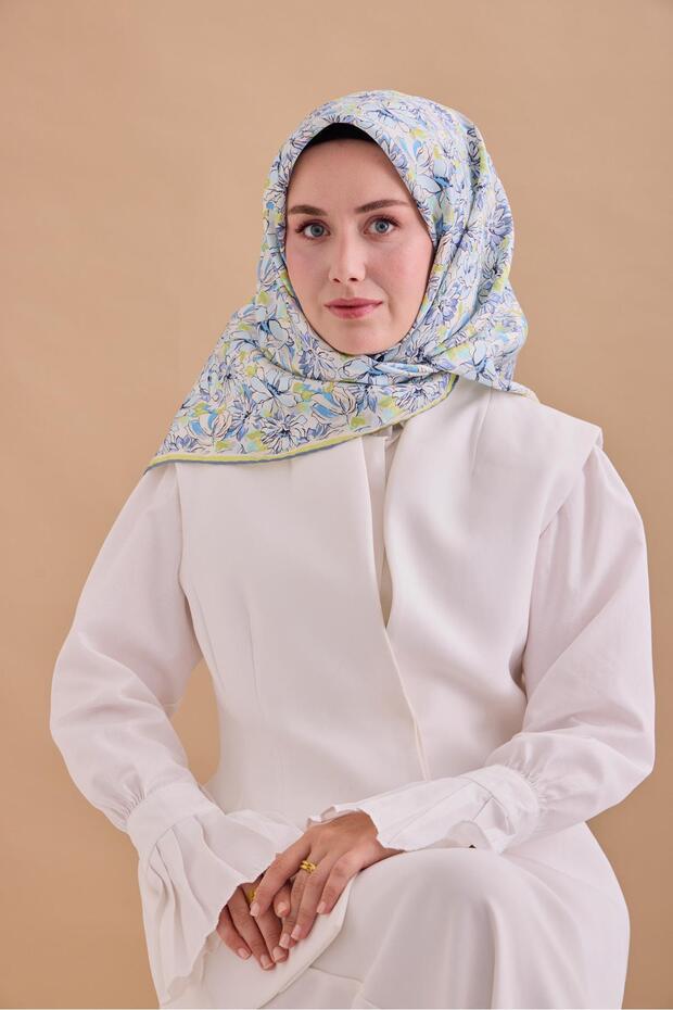 Twill İpek Eşarp 11477-01 - 4