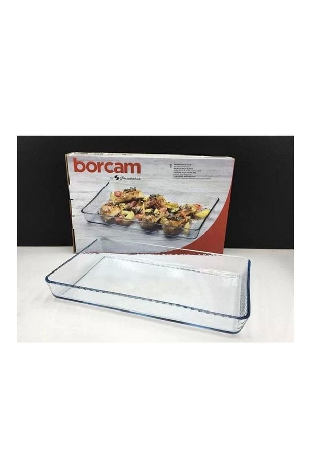 borcam 2 li dikdörtgen borcam - fırın tepsisi 2 boy - 3