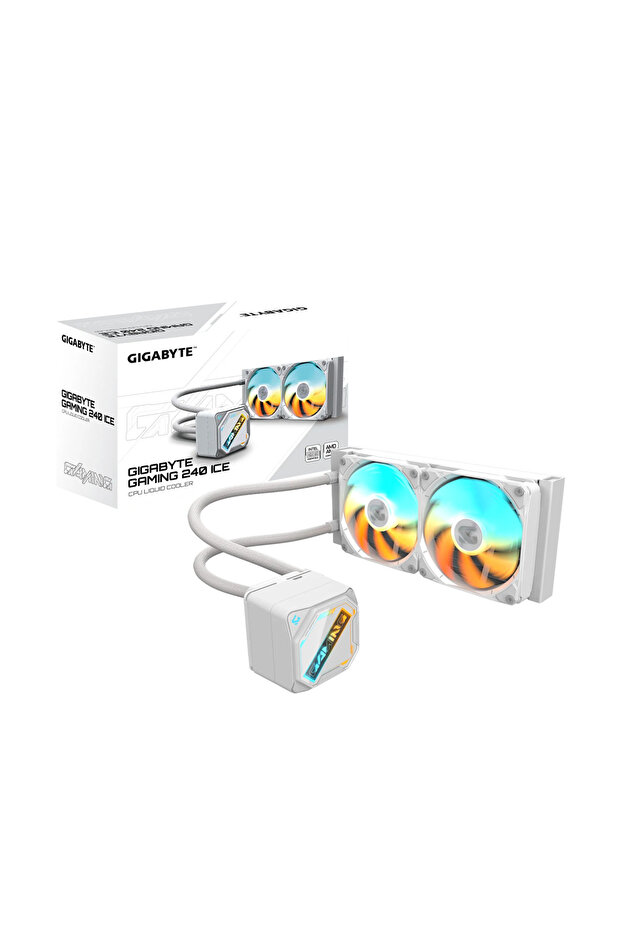Gaming 240 Ice 2X120Mm Argb Fan Amd Intel Processor Liquid Cooler Gp-Gme 240I