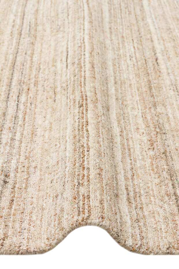 NORDIC HARMONY BEIGE El Dokuma Modern&İskandinav Yün Yumuşak Doku Halı - 2