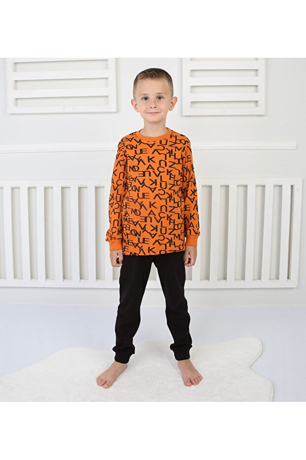 Boy's Pajama Set Printed - 1