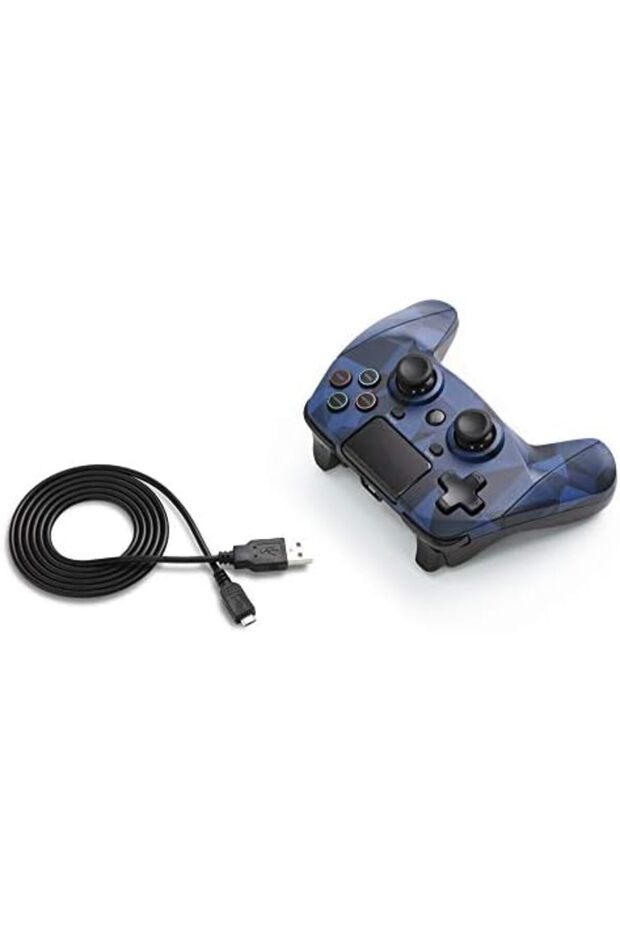 GAMEPAD 4S - blue camo - 5
