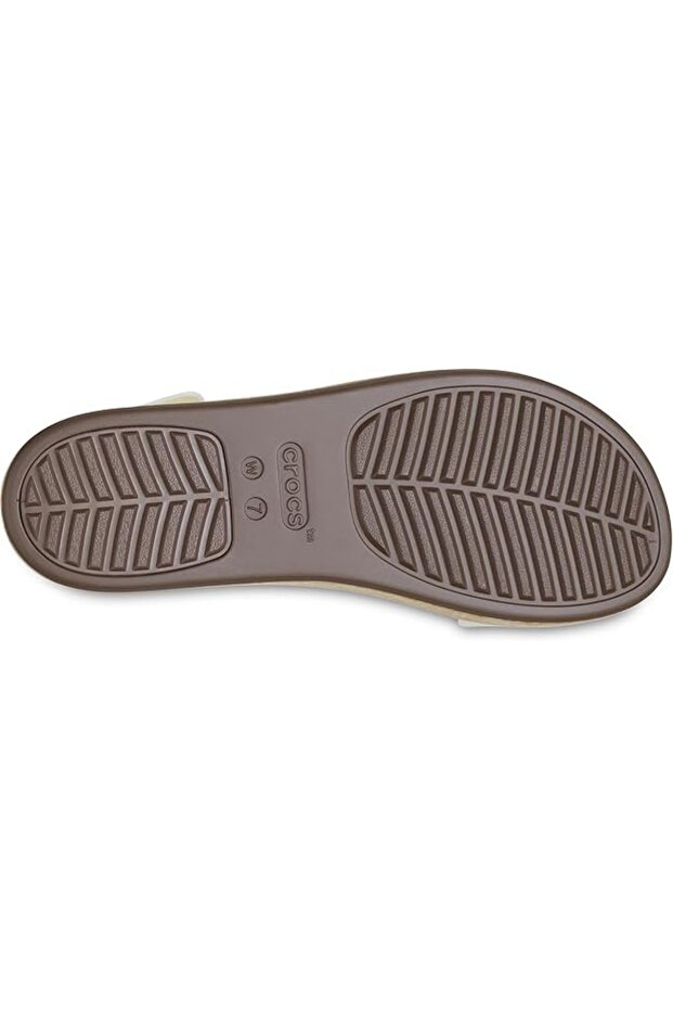 صندل نسائي من Brooklyn Cork بكعب منخفض كريمي - 5