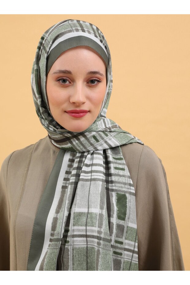 Soft Shawl - Multicolor - V19 - - 2