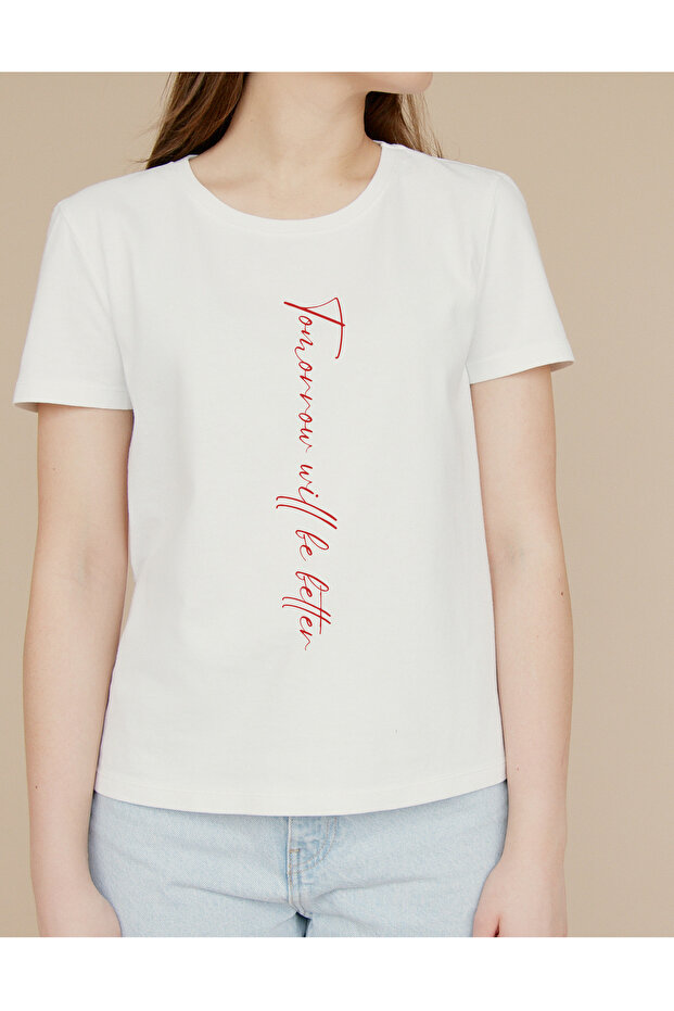 Short Sleeve Comfort Basic Skin Friendly, Breathable, Printed T-Shirt 100% Cotton
