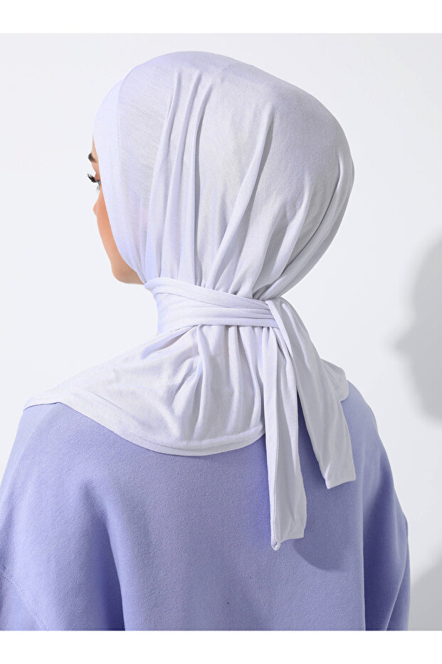 Practical Scarf Combed Cotton Shawl - White - - 3