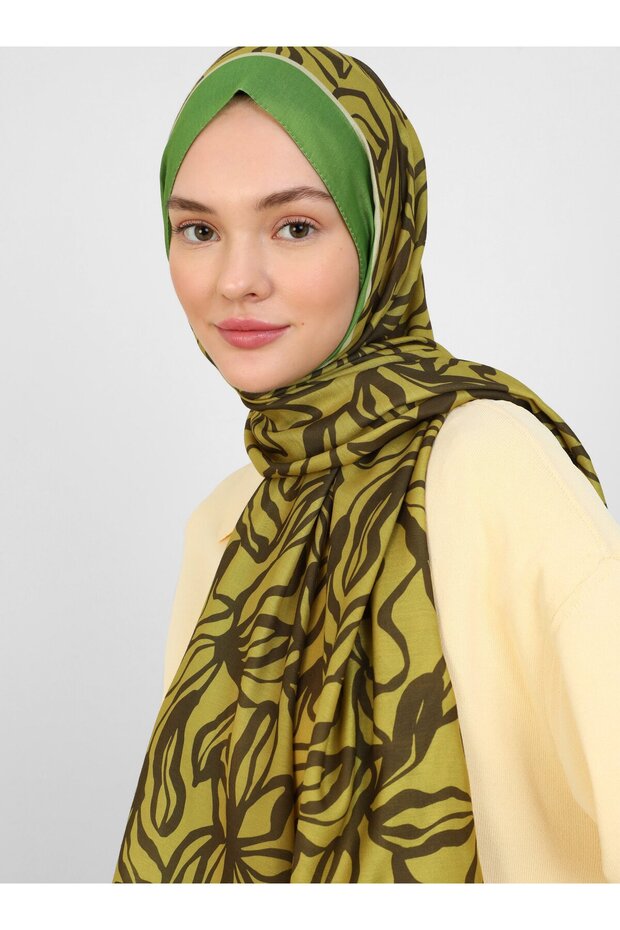 Soft Bliss Shawl - Multicolor - 9-Tuva - 2
