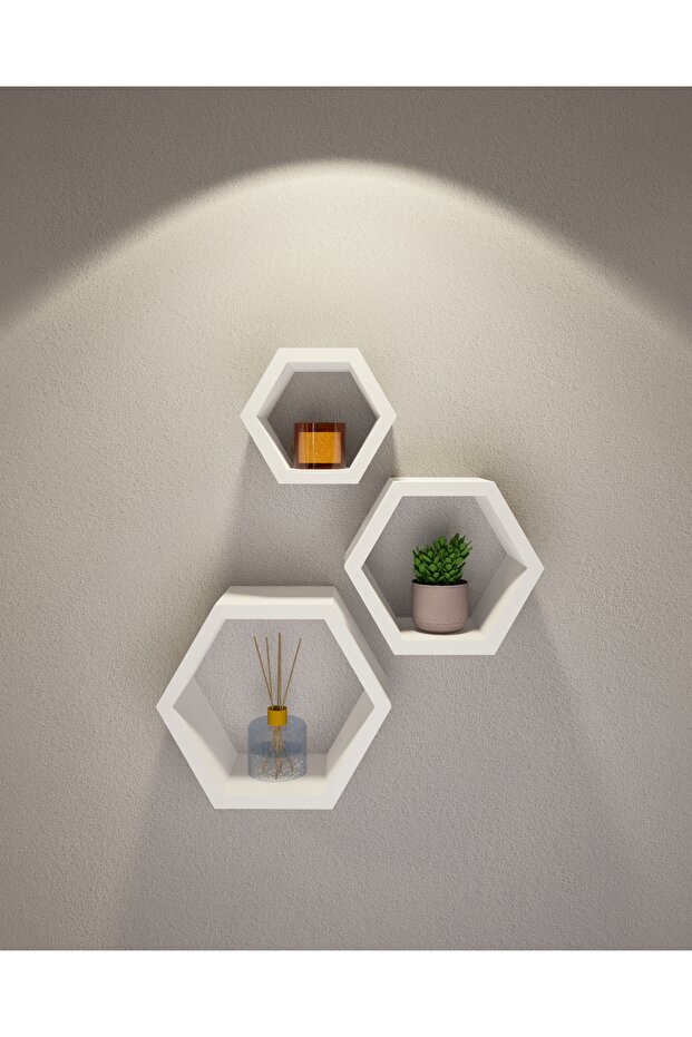 3lü Altıgen Raf - 2