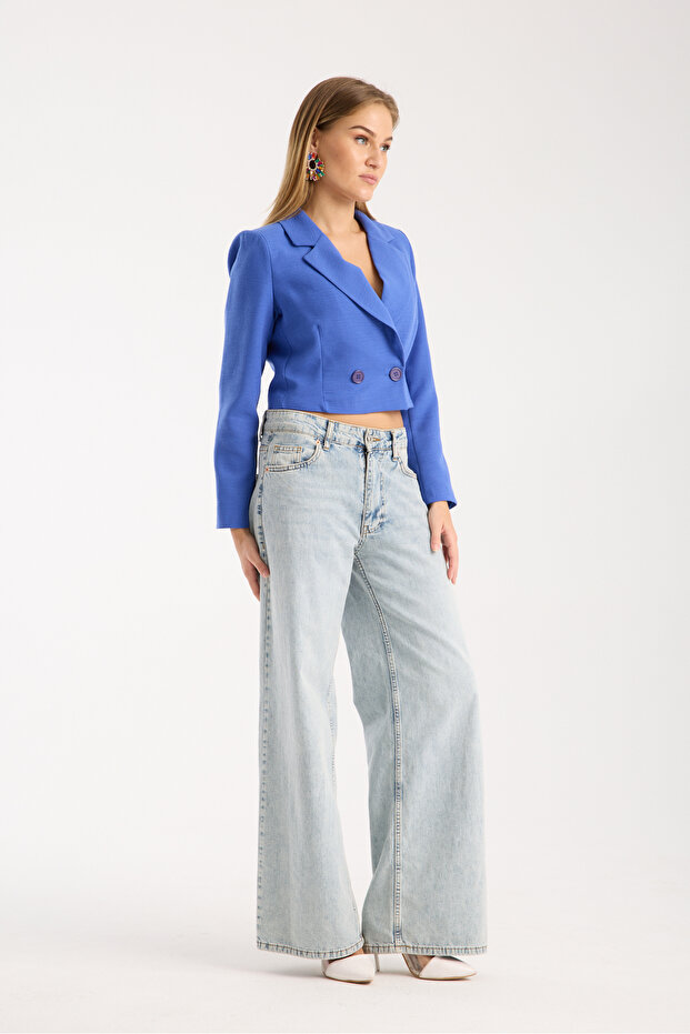 Blazer Ceket Kısa - 4