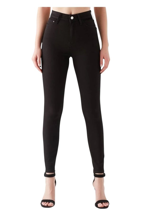 Women's High Waist Denim Skinny Leg Lycra Skinny Jeans