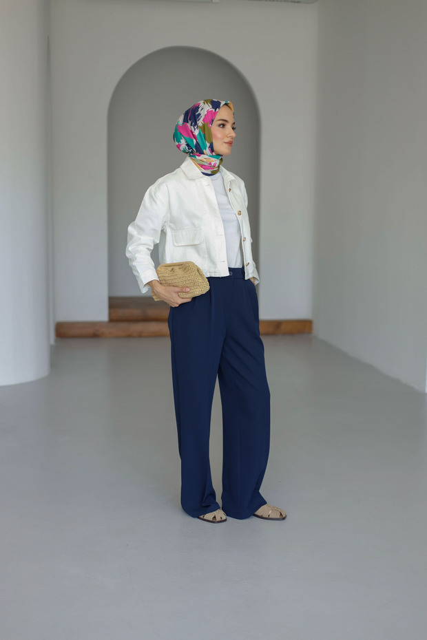 YÜKSEK BEL PALAZZO PANTOLON - 2