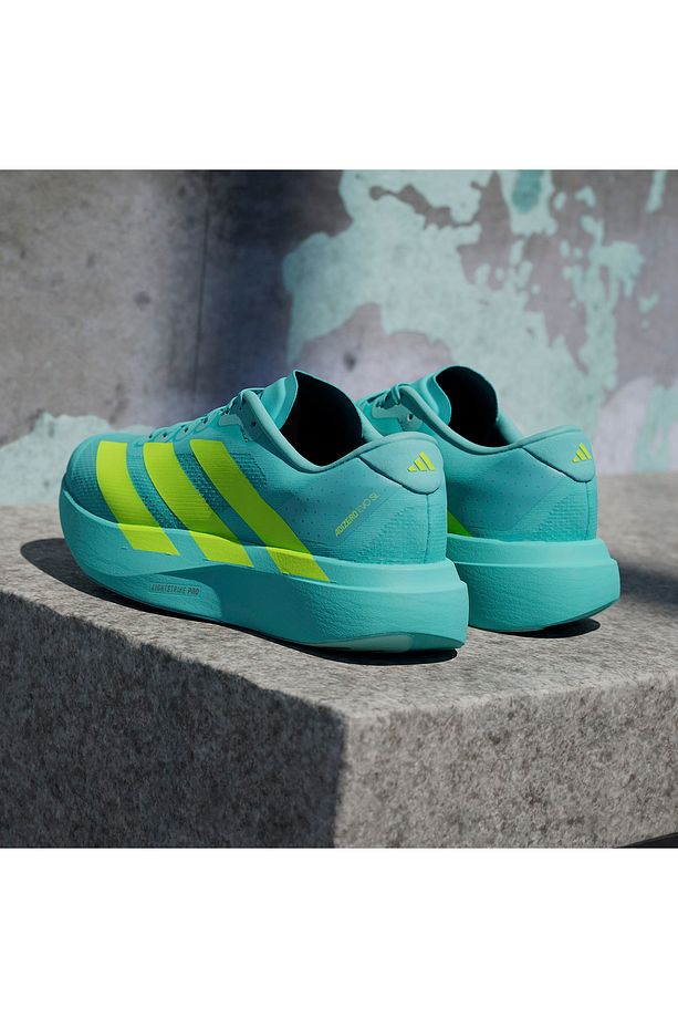 Adizero Evo Sl M Erkek Mavi Koşu Ayakkabısı JS4506 - 4