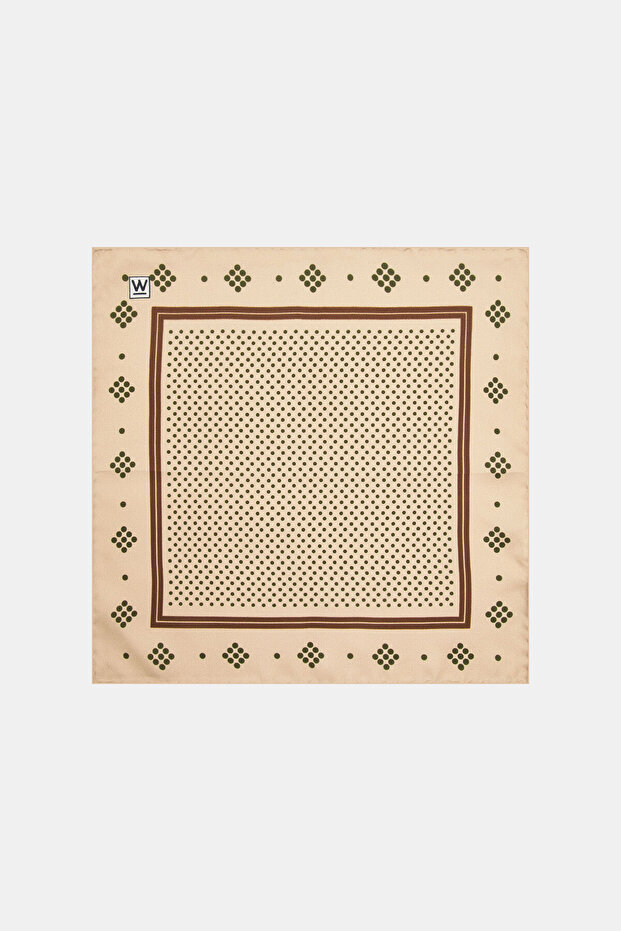 BEJ İPEK MENDİL - 1