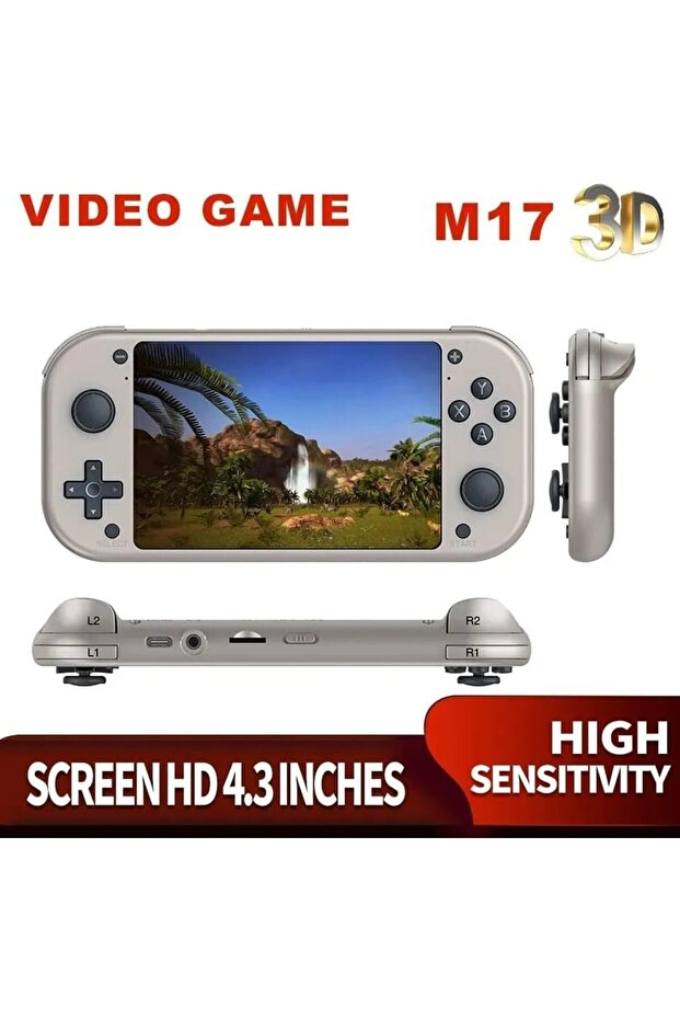 وحدة تحكم ألعاب فيديو محمولة بنظام Linux مفتوح المصدر بشاشة IPS مقاس 4.3 بوصة وجهاز Pocket V محمول - 8