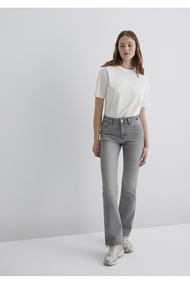 JANE Mid Smoke Classic Denim - 2