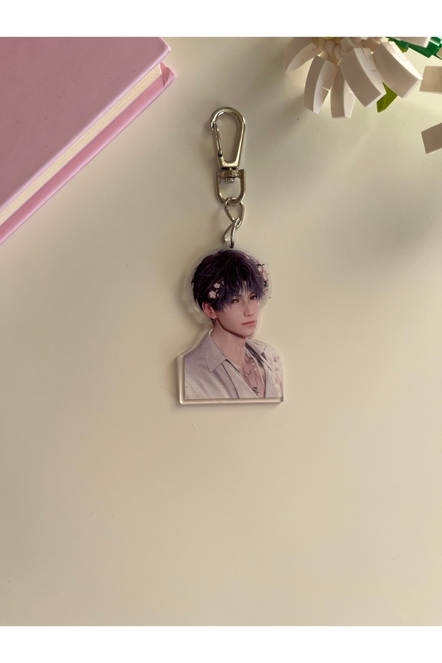 Love and Deepspace Game Rafayel Game Keychain / Bag Ornament