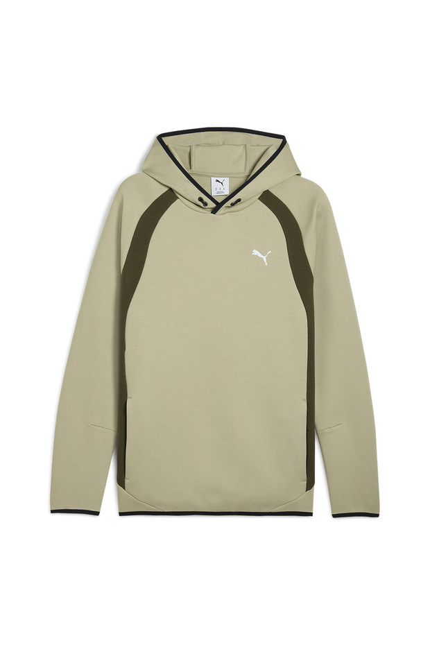 Evostripe Hoodie Dk Men's Green Casual Style Sweatshirt 68823082