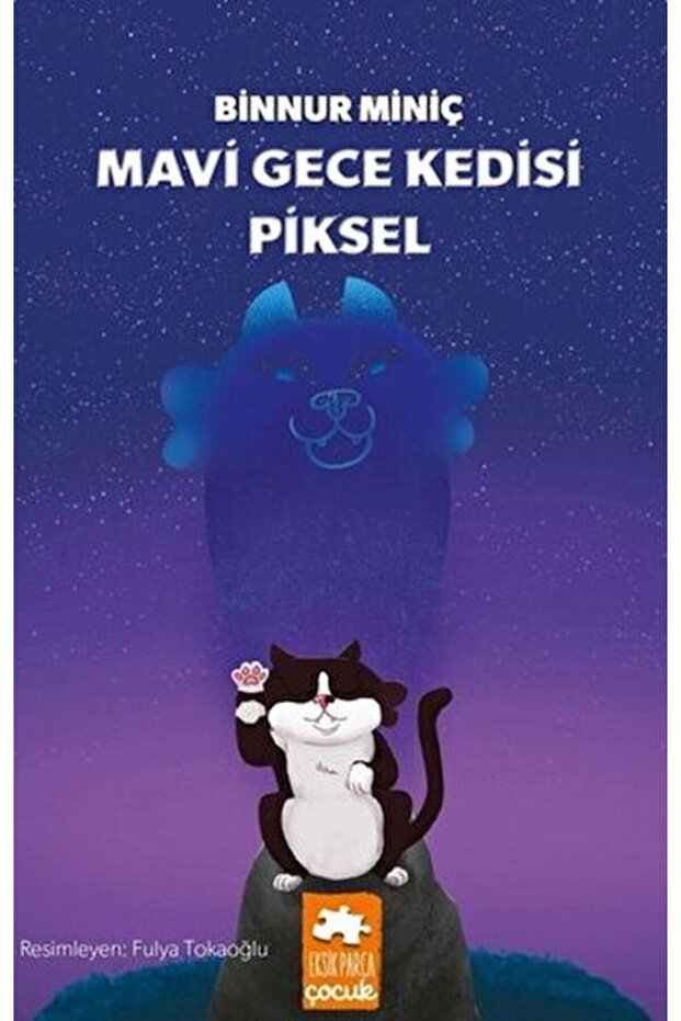 Mavi Gece Kedisi Piksel