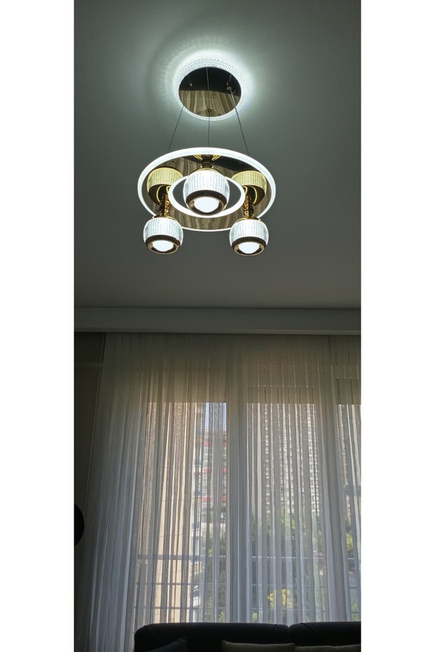 Sima Avize Sr 955 Gold 3'lü Avize - 3