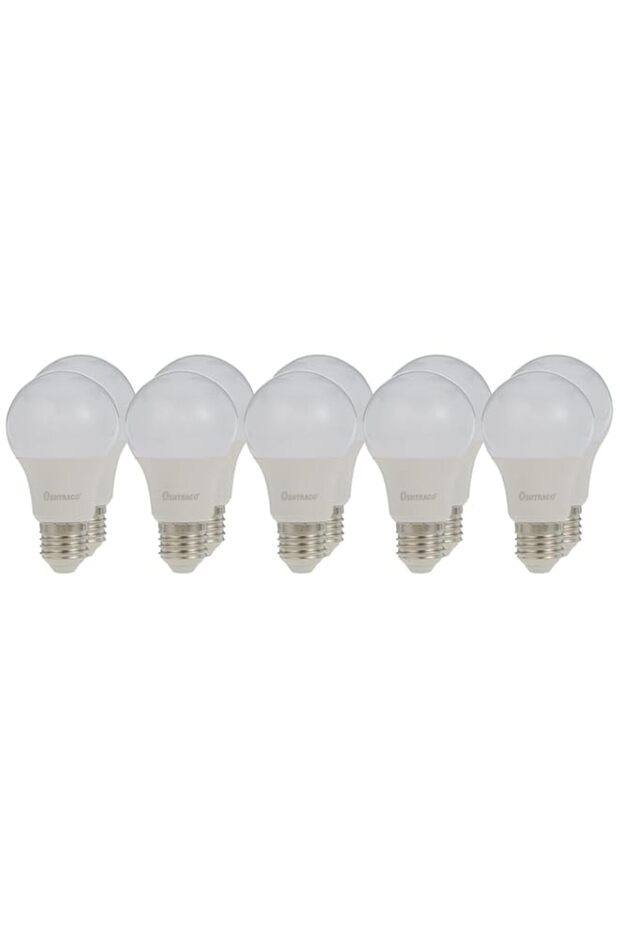 Oshtraco 7W E27 LED Lamp, 10-Pieces Set, Warm White