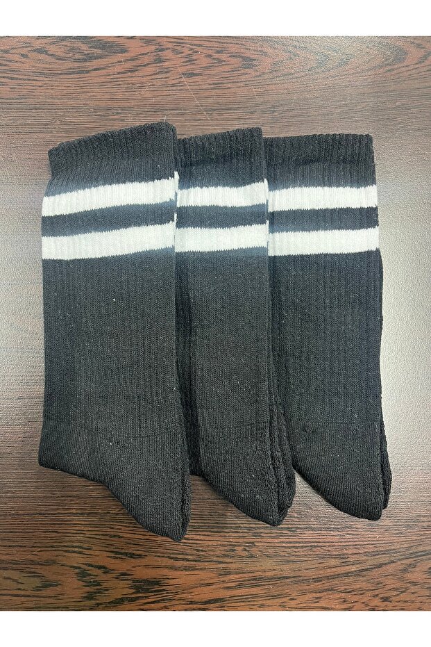 Unisex Tennis Cotton Thick Sole Socks 3 Pairs Quality