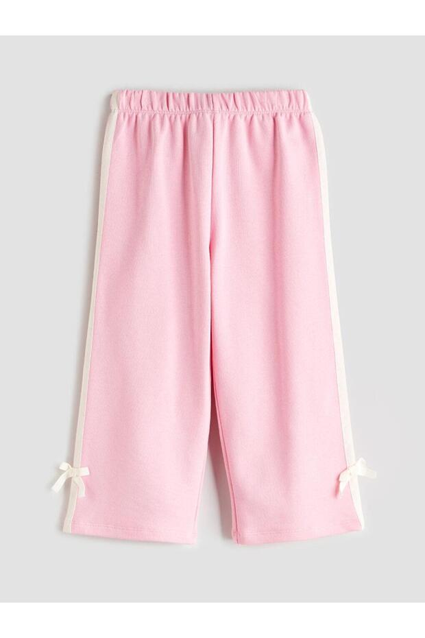 Girls' 3-Thread Pants with Elastic Waist (W5)