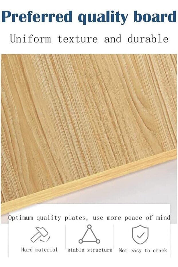 مكتب كمبيوتر مع رف كتب وطاولة دراسة - 8