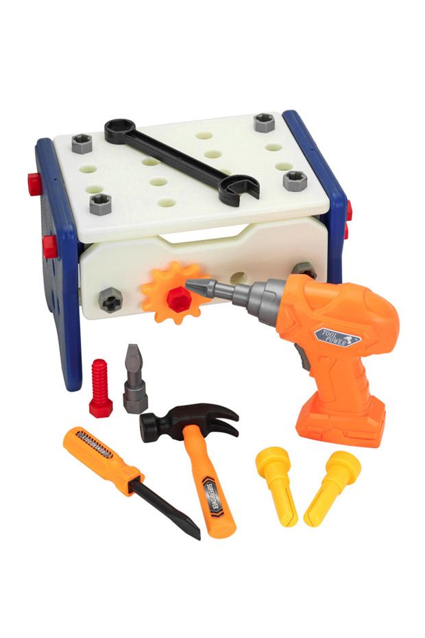 Kids Tool Set - 12 PCS Toddler Tool, Montessori STEM Educational Pretend Play Construction Toy