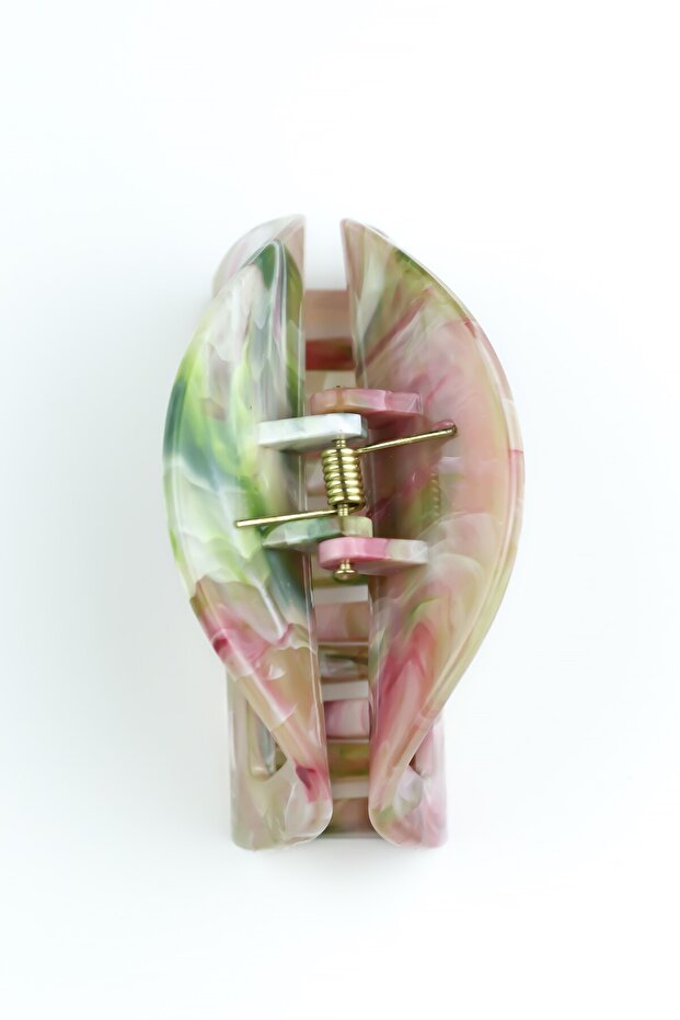 مشبك عظمي، نمط مزيج أخضر - 4