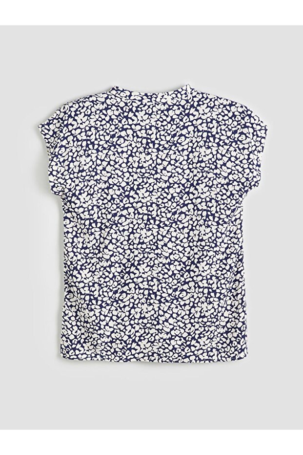 LCWAIKIKI Classic Kaçık Yaka Çiçekli Bluz - 6