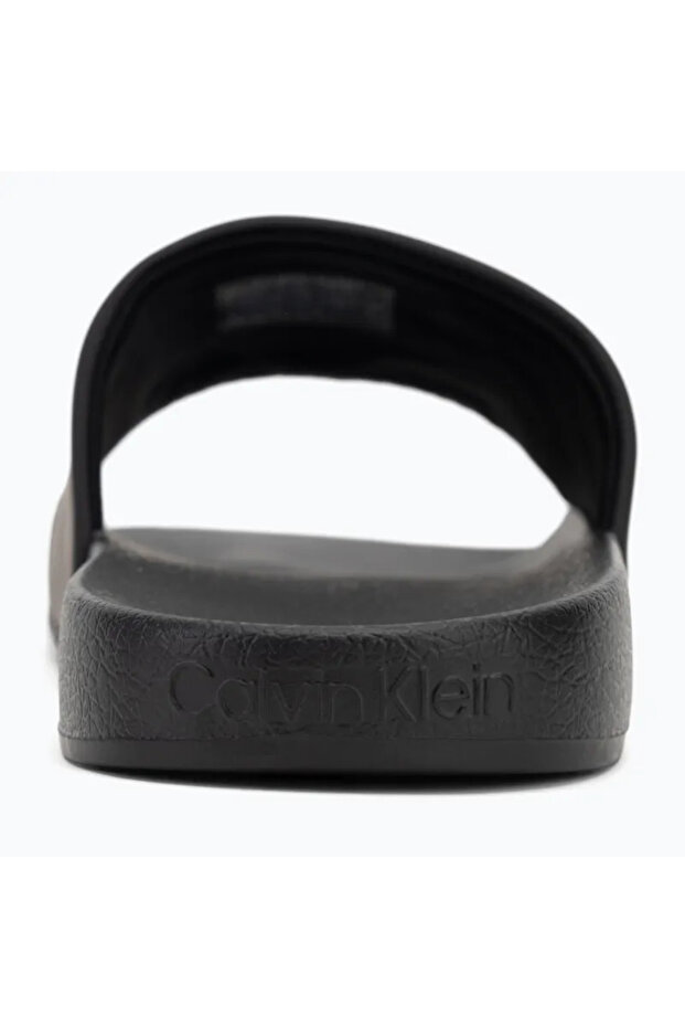 Siyah Plaj Terliği POOL SLIDE W/ CK SQUARE - 6