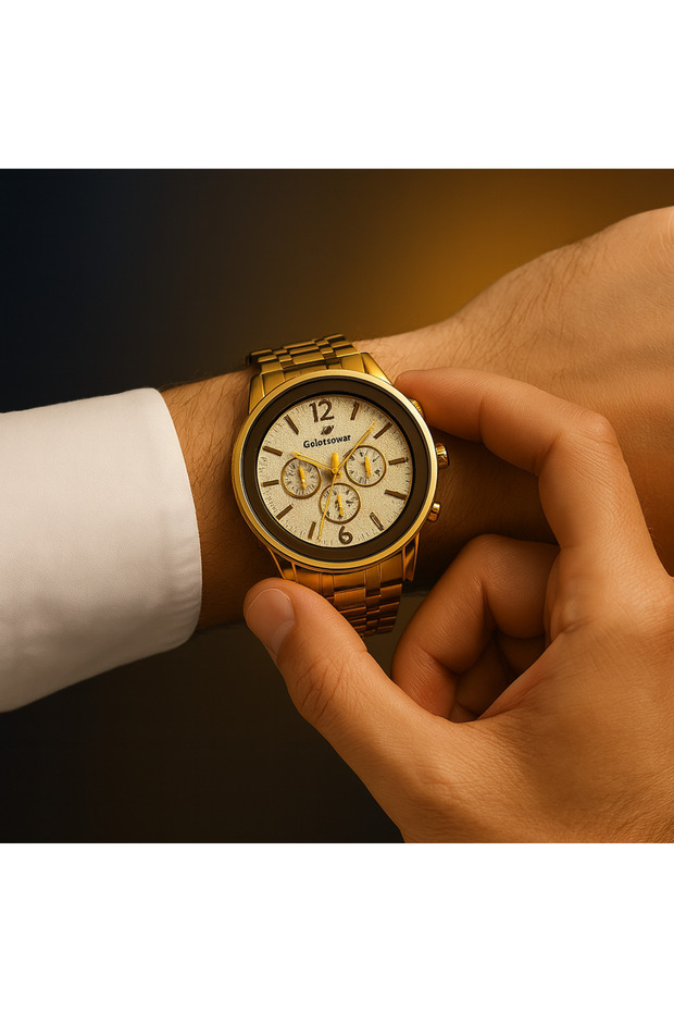 Luxury Metal Adjustable Cord Men Wrist Watch