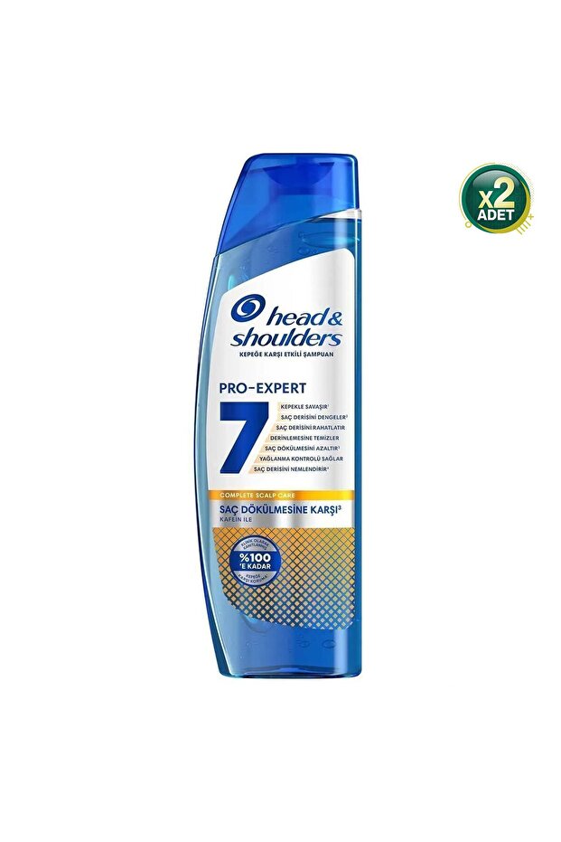 Kepek Karşıtı Pro-Expert 7 Dökülme Savunması Kafeinli 300ML Şampuan - 2 Adet - 1