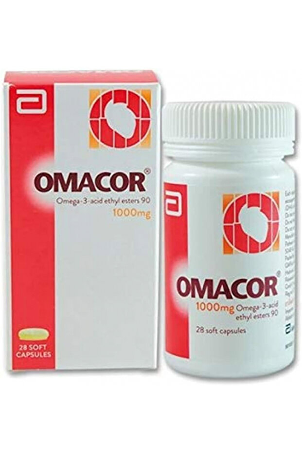 Omacor Highly Purified Omega-3 (28 Capsules)