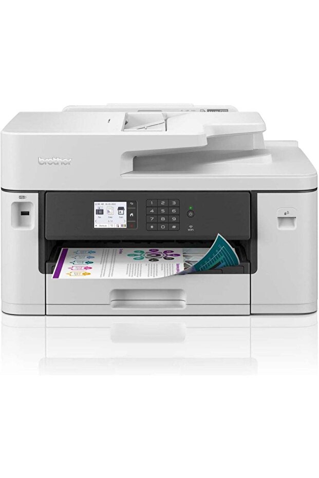 Wireless All in One Printer, MFC-J2340DW, Wide Format Borderless Printing, High Yield Ink Ca