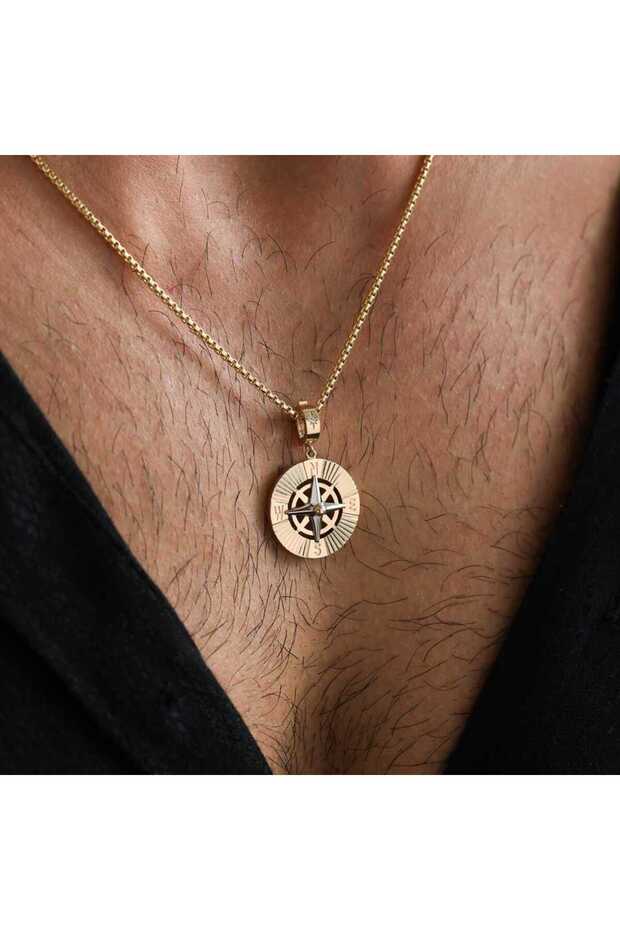 Pusula Erkek Kolye - 2