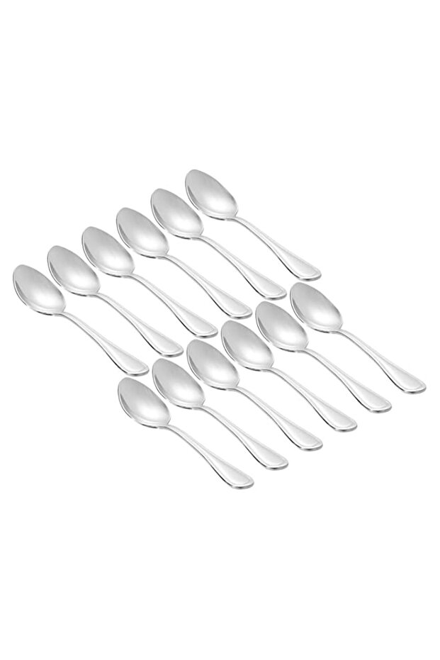 Wnk Windsor Dessert Spoon Set - 12 Pieces - Silver