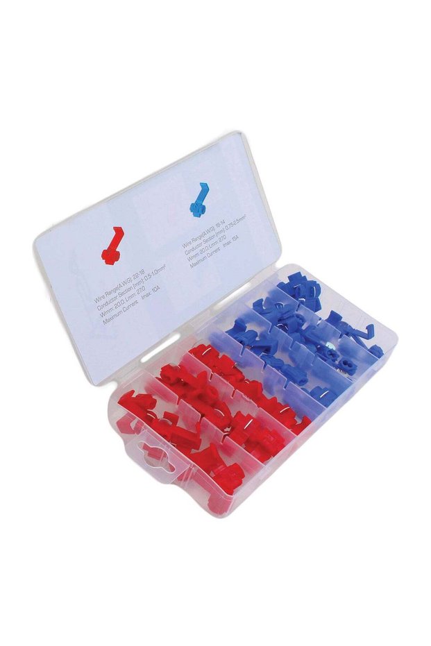 SET CONECTOR RAPID PENTRU CABLU ELECTRIC 50 PIESE