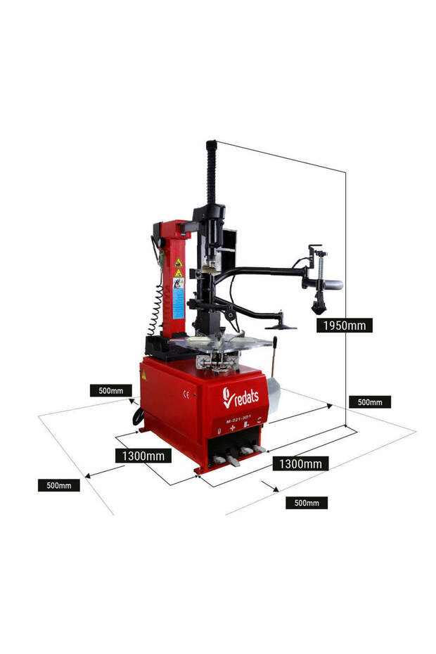 RUNFLAT 24” AUTOMATIC ARM RIM DEMOLITION MACHINE - 10