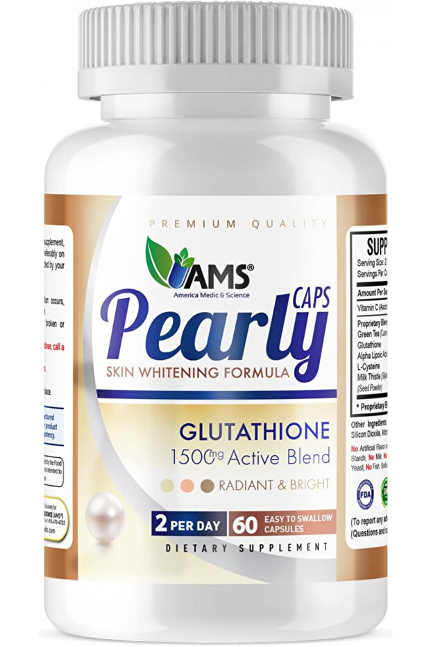 Pearly Skin Whitening Capsule, 60 Capsules