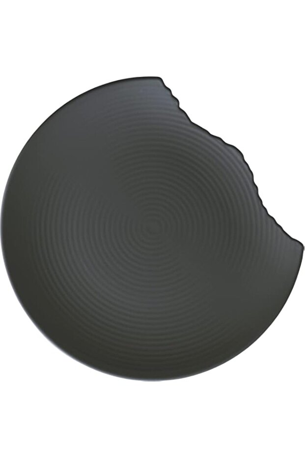 Servewell Melamine Horeca Black Crest Dinner Plate 11"