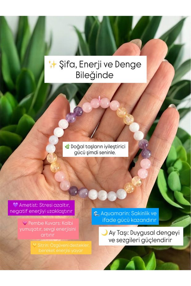 Healing Energy Balance Luck Internal Peace Love Bracelet