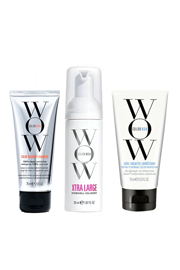 Hacim ve Koruma Seti Extra Large 50 ml+Security Shampoo 75 mL+Security Conditioner 75 mL - 1