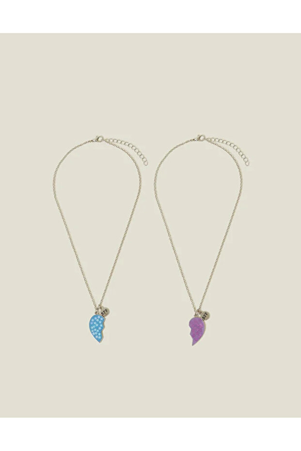 Best Friend Kolye Kalp Kız Çocuk - 1