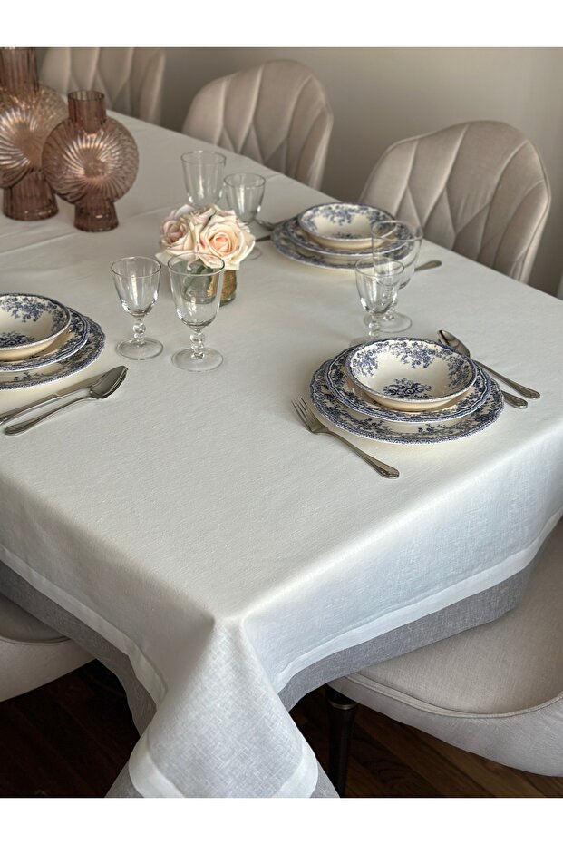 مفرش طاولة كوئي ذو طبقتين - 2