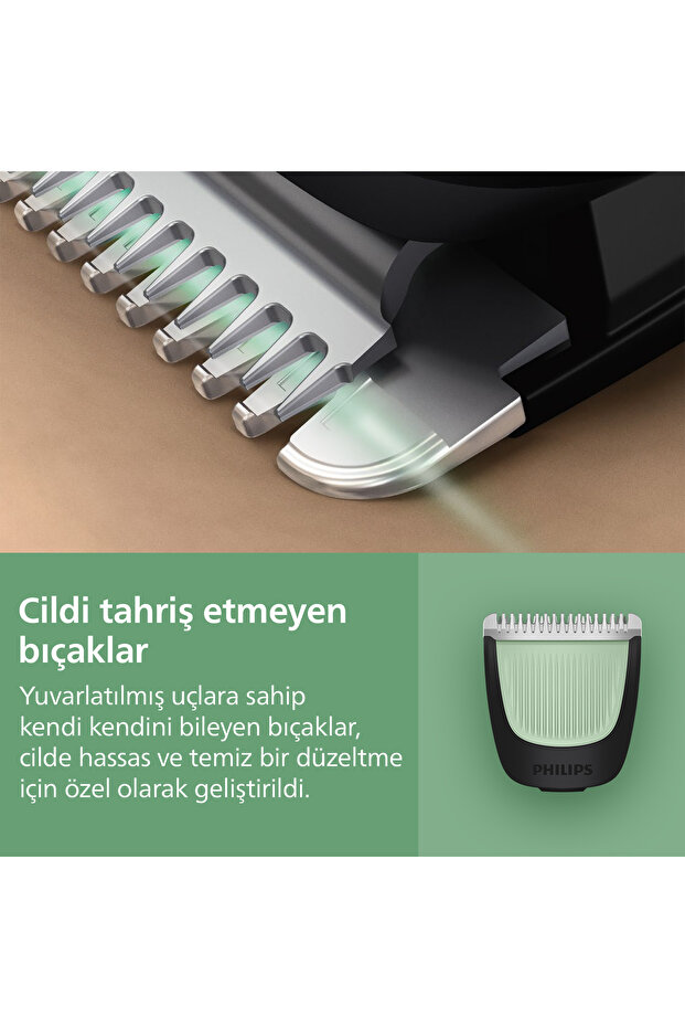 3000 Serisi 7in1, Erkek Bakım Seti, Yüz/Saç/Vücut Tıraş Makinesi, Islak /Kuru Kullanım, MG3930/15 - 6