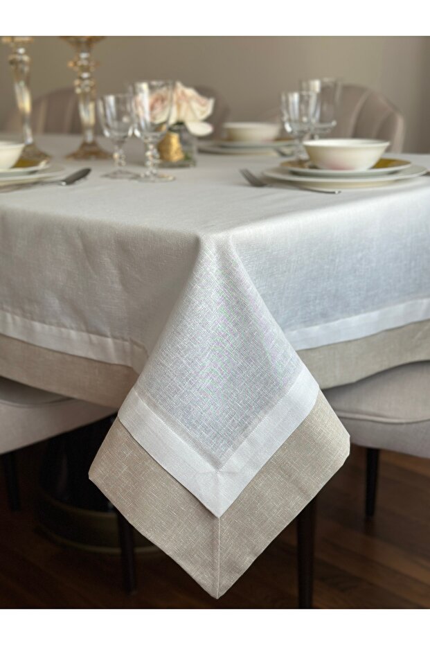 مفرش طاولة كوئي ذو طبقتين - 1